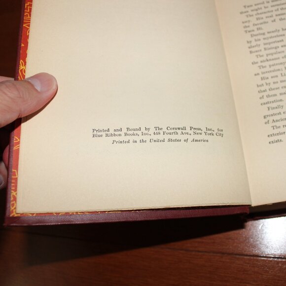 The Son Of The Grand Eunuch Charles Pettit 1927 Eighth printing Blue Ribbon Book - Picture 12 of 15